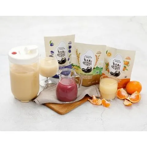 시판 막걸리와는 비교불가! 집에서 손쉽게 만드는 옛 전통 고유의 프리미엄 3종세트 제주감귤, 1세트, 300g