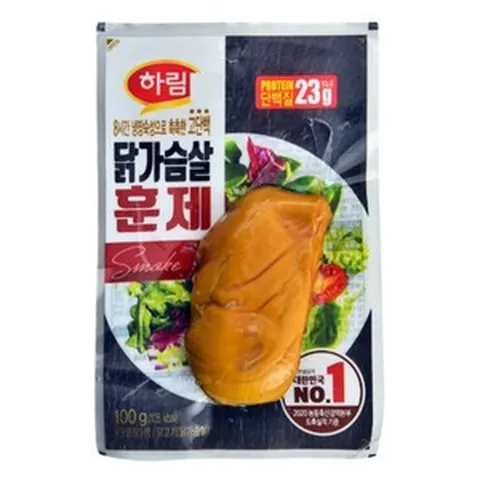 바이오푸드몰_하림 닭가슴살 훈제, 110g, 27개