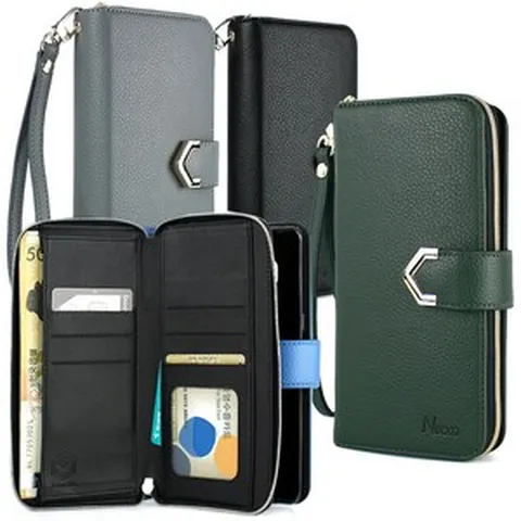 갤럭시노트8 지갑형 지퍼 다이어리 케이스