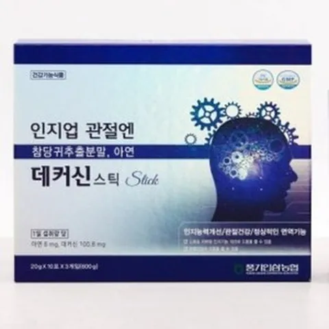 인지업 관절엔 데커신 60정, 1박스, 600g