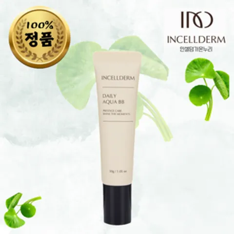 인셀덤 화장품 (100%정품 QR보장) (미백 주름개선) 데일리 아쿠아 비비 [100% 환불보장], 1개, 30g