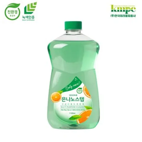 은나노스텝 시즌3 다용도 세정제 1100ml (리필), 1개, 1.1L