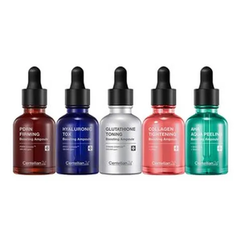 센텔리안24 부스팅 앰플 30ml 5종 세트(글루타치온 피디알엔 히알루론산 콜라겐타이트닝 아쿠아필링), 1세트