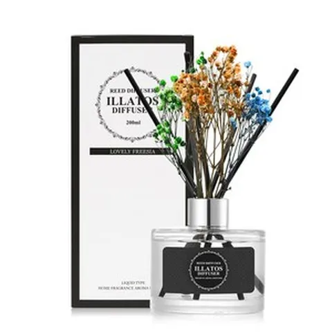일라토스 인테리어 플라워 방향제 디퓨저, 코튼블라썸, 200ml, 1개