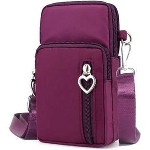 여성 숄더백 코플 플랩 스마트 폰 파우치 미니 포 셰트 다기능 귀여운 경량 아웃 도어 편리 소형 메이크 수납 벨트 웨스트 여권 통장