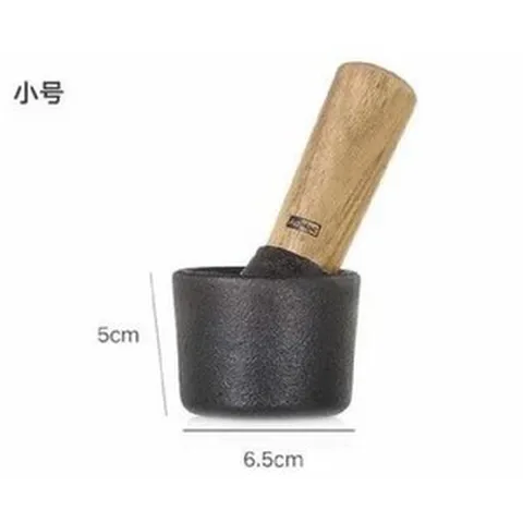 절구방망이 마늘 깨절구 무쇠 깨갈이 향신료 수동 분쇄기 다지기 나무 소형 주방 으깨기