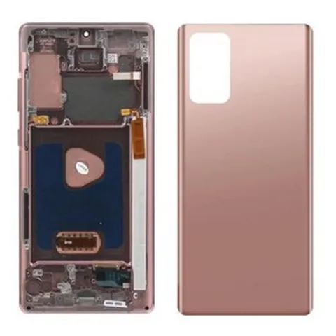 LCD 디스플레이 디지털 터치 스크린 삼성 호환 갤럭시 노트 20 어셈블리 6.7인치 N980F N980F/DS, 없음