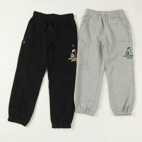 지프키즈_@인기상품@30%할인!!!@조거팬츠@남아@여아@주니어_캠핑 베어 셋업 조거 팬츠 KO3TPU622_NC대전유성점