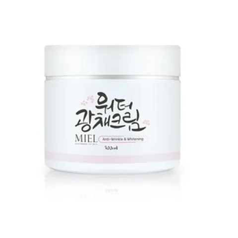 미엘 워터 광채크림 300ml + 마스크팩, 고급 마스크팩 10p, 1개