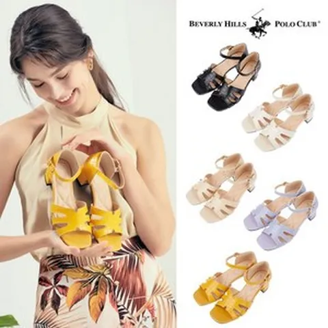 [비버리힐즈폴로클럽]천연 소가죽 샌들 코베르타 쥬시