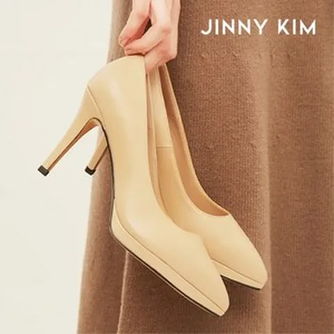 지니킴 JINNY KIM J PLATFORM 제이 플랫폼 펌프스 9cm