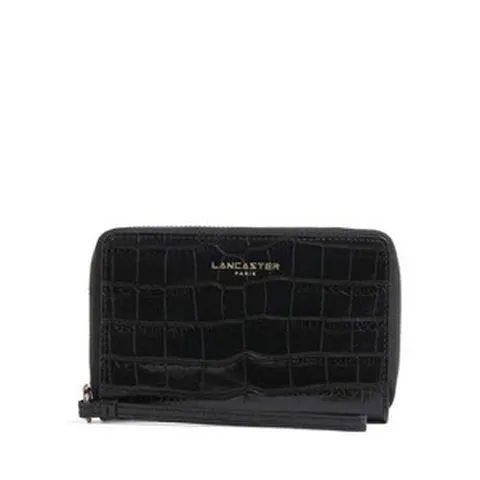 랑카스터 Exotic Croco 지갑 엠보싱 소가죽 블랙 124895 725494