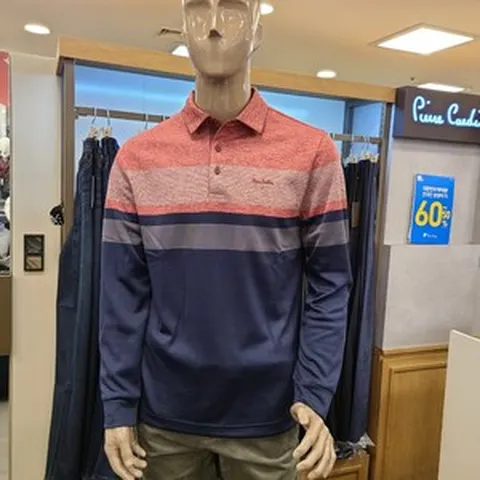 피에르가르뎅 캐주얼 [동아쇼핑] **신상+추천상품** #안감기모 #50%할인 #중년남성 착용감이 좋은 남성 카라 긴팔 티셔츠 캐주얼 티셔츠 #어덜트캐주얼 #직장인