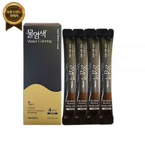 시즌2 씨드비 물염색 김혜수 수작 씨비드 1박스 시드비, 1박스+시즌2 염색키트, 씨드비 물염색 와인브라운