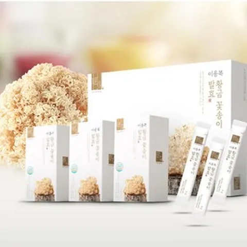 경신바이오 발효 꽃송이버섯 분말 효소 베타글루칸, 4g, 3개