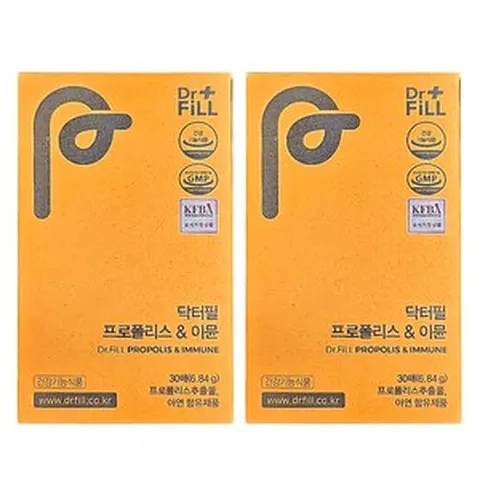 닥터필 필름형 수용성 프로폴리스 이뮨, 6.84g, 2개
