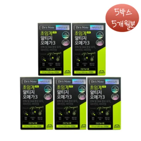 팔레오 닥터스노트 초임계 알티지 오메가3, 150정, 1세트