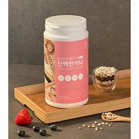 신아가푸드단백한끼니 발효선식 두가지맛 (그린쑥 + 핑크ABC) 약콩단백질쉐이크 다이어트식사 한끼저열량 프리미엄유산균RG 통곡물식이섬유소, 800g1개, 핑크(ABC)