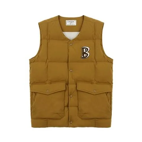 [바스키아 브루클린] B 퀼팅 구스다운 베스트 남성