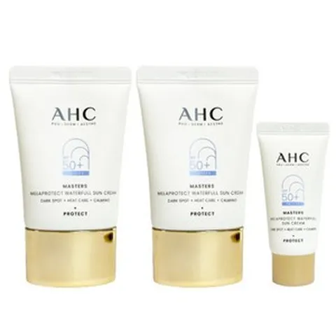 AHC 마스터즈 워터풀 선크림 40ml x2 + 7ml 박세리선크림미백주름개선, 1개