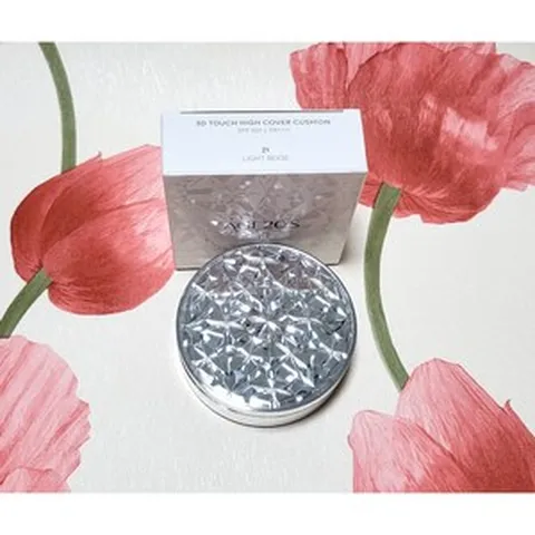 AGE20s 에이지투웨니스 쓰리디 터치 하이 커버 쿠션 13g, 실버 본케이스, 21호, 1개