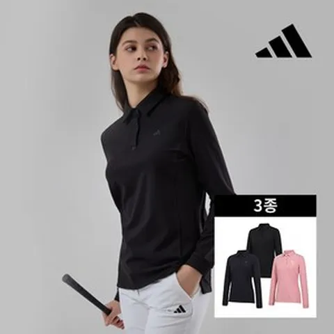 [ 5만원 쿠폰 ] ADIDAS GOLF 24FW 여성 카라티 3종