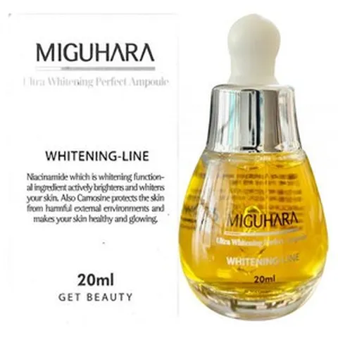 미구하라 울트라 화이트닝 퍼펙트 앰플 20ml (유통기한 2024년까지)