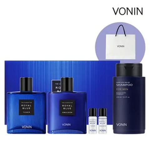 [보닌]상 프리미엄 보닌 캐릭터 로열 블루 3종기획 선물세트(쇼핑백증정)
