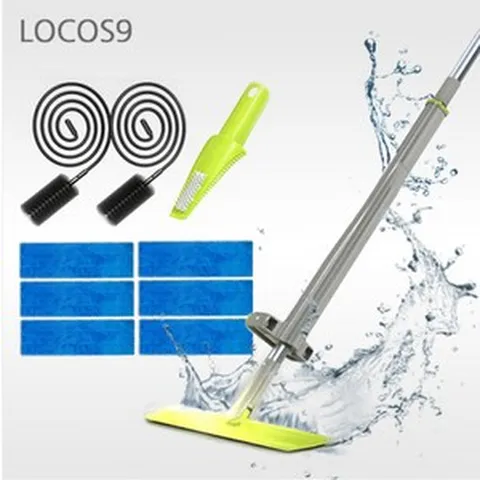 로코스나인 앳홈 노터치 클리너 밀대 물걸레 청소크리너, 2세트