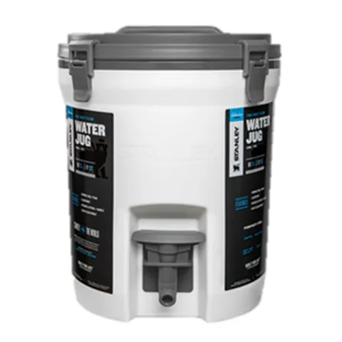 스탠리 워터저그 화이트 그린 3.8 7.5 L 가방 케이스 손잡이 수도꼭지 우드 핸들 스탠드 받침대, (당일발송)스탠리워터저그7.5 화이트