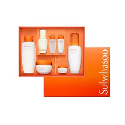 설화수 탄력 3종 기획세트 + 리코셀 촉촉한 순한 마스크 랜덤 1장 (선물포장), 1세트