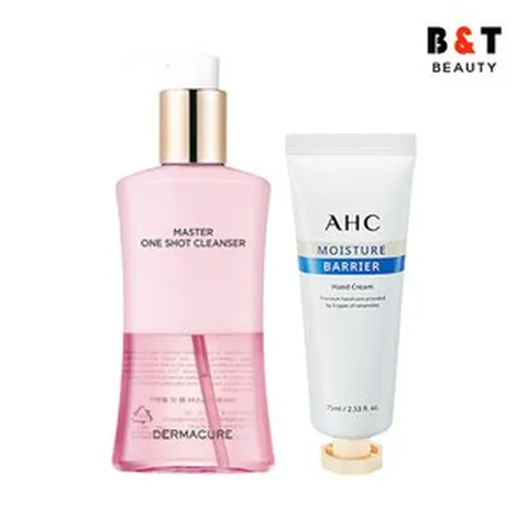 더마큐어 마스터 원샷 클렌저 시즌2 200ml + AHC 핸드크림 75ml, 1개