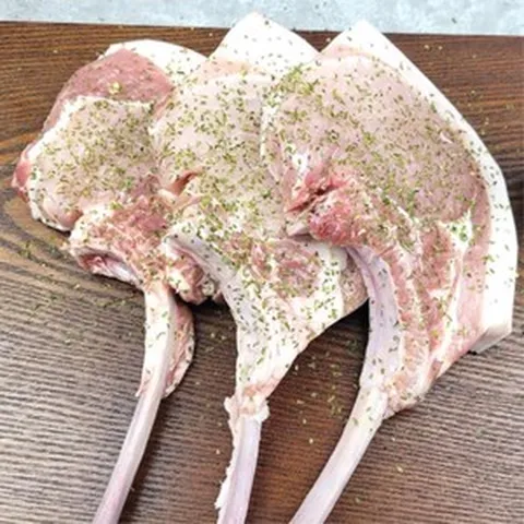 국내산 구이로 맛있게 먹을수 있는 캠핑 스테이크 돈마호크1kg / 돼지갈비도매 집들이음식, 1kg, 1개