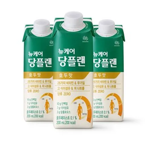 대상 뉴케어 당뇨식 당플랜 호두맛, 30개, 200ml