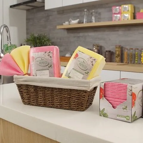 [국내생산] 까사마루 요술 수세미 싹싹이 1+1세트(수세미 360매+무료체험 5매+항균행주 6매), 1개, 365장