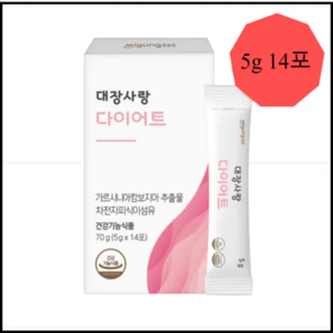 대장사랑 다이어트 가르시니아 14포, 70g, 1박스