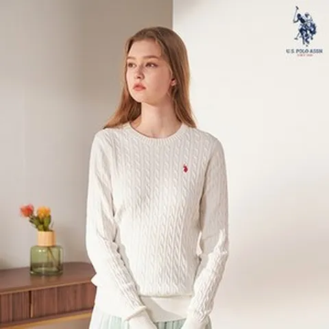 2020 S/S USPA 화이트라벨[여성]케이블니트