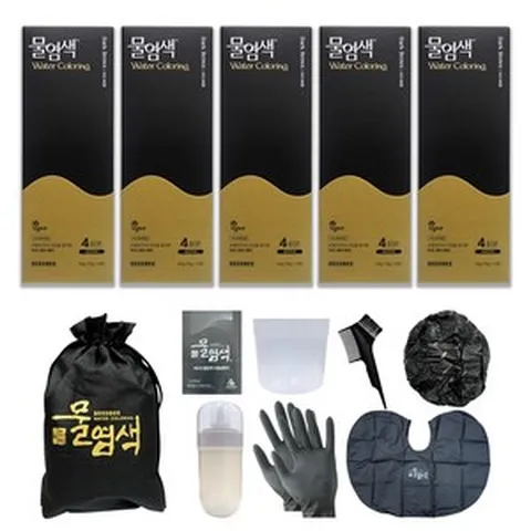 씨드비 수작 물염색 20회분 저자극 셀프 새치 염색약 오윤아 홈쇼핑 시드비 씨비드