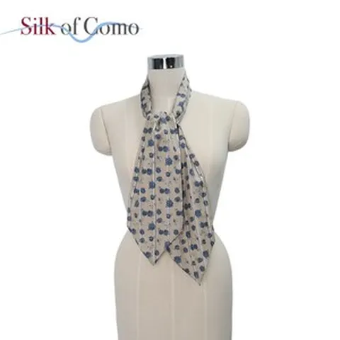 [Silk of Como] Victoria (빅토리아) 실크 100% 여성용 넥타이 선물 패키지