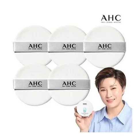 AHC 시카카밍 선쿠션 퍼프5개, 5개