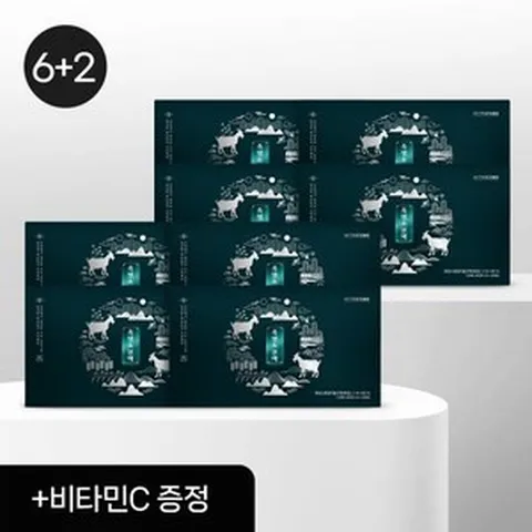 뉴트리코어 흑염소 진액 8개입 (50 ml x 240포), 흑염소 진액 6+2+비타민C 증정, 8개