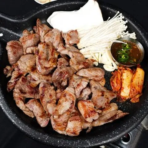 제주도 흑돼지 특수부위 뒷고기 1kg, 5개, 200g