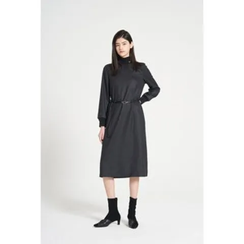 [DOHO] 울 모크넥 벨티드 원피스 (DWZOP710)