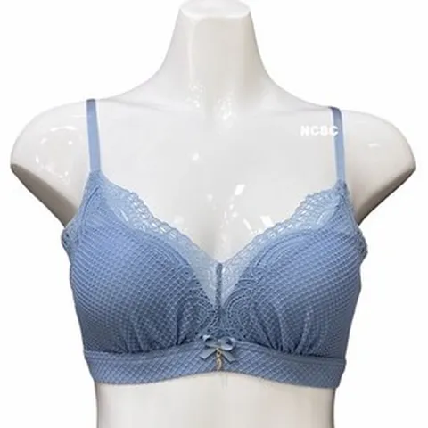 비비안 매력적인 느낌있는 감성! 노와이어 파워넷볼륨 수입레이스 브라렛(A~C컵)