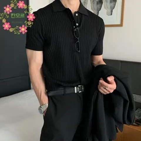 나혼자산다 나혼산 이장우 반팔 티셔츠 옷 남성 의류 드라마 방송 연예인 인스타 블랙