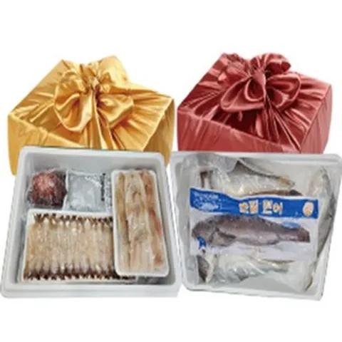 생선 선어 8종 선물세트 도미 민어 조기 문어 명태포 노바시새우 해물모듬