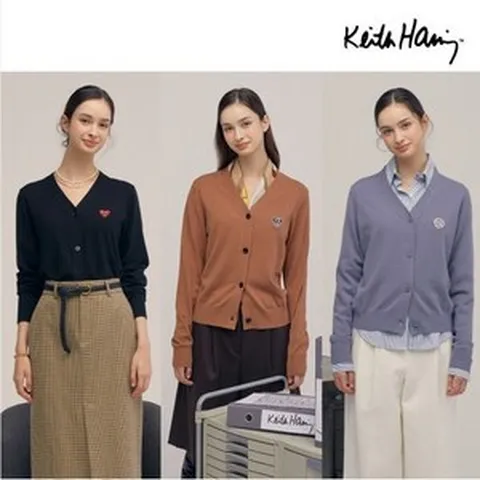 키스해링 여성 가디건 3종 택 1