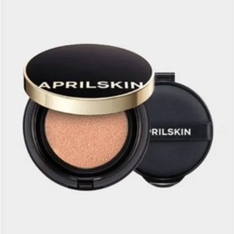 에이프릴스킨쿠션 매직스노우쿠션 22호 본품+리필 촉촉커버력, 1개