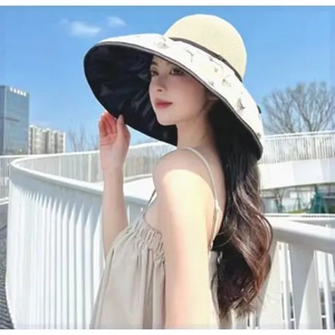 아줌마모자 창이큰모자 괌 다낭 사이판여행모자 동