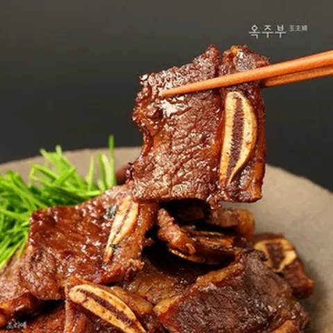 옥주부 LA갈비, 2개, 600g